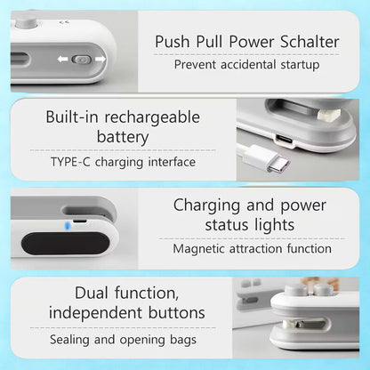 QuickSeal Mini Magnetic Sealer (USB)