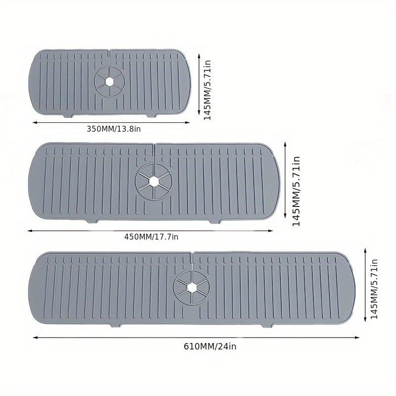 Haven & Co. | Ripple Guard Silicone Faucet Mat