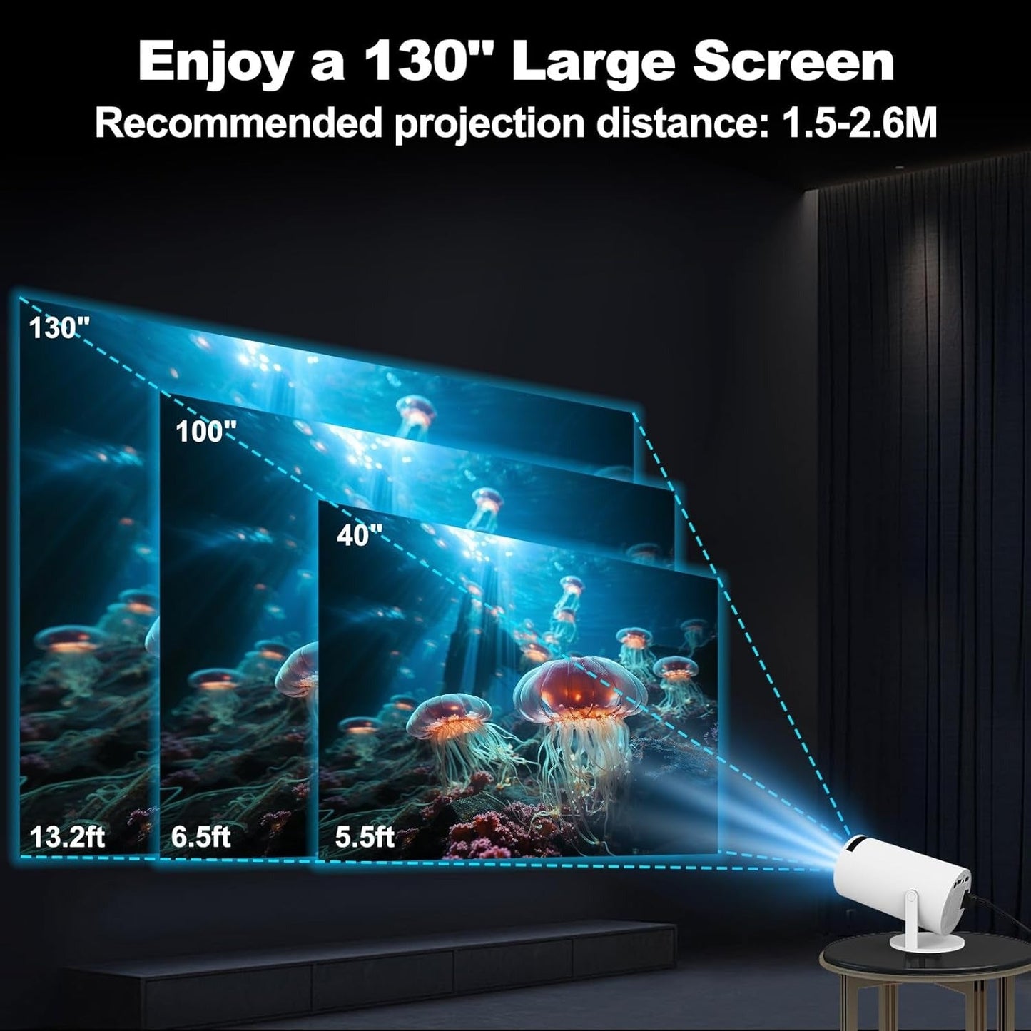 VistaBeam Portable Smart Projector - Haven&Co.VistaBeam Portable Smart ProjectorHaven&Co.Haven&Co.VistaBeam Portable Smart Projector